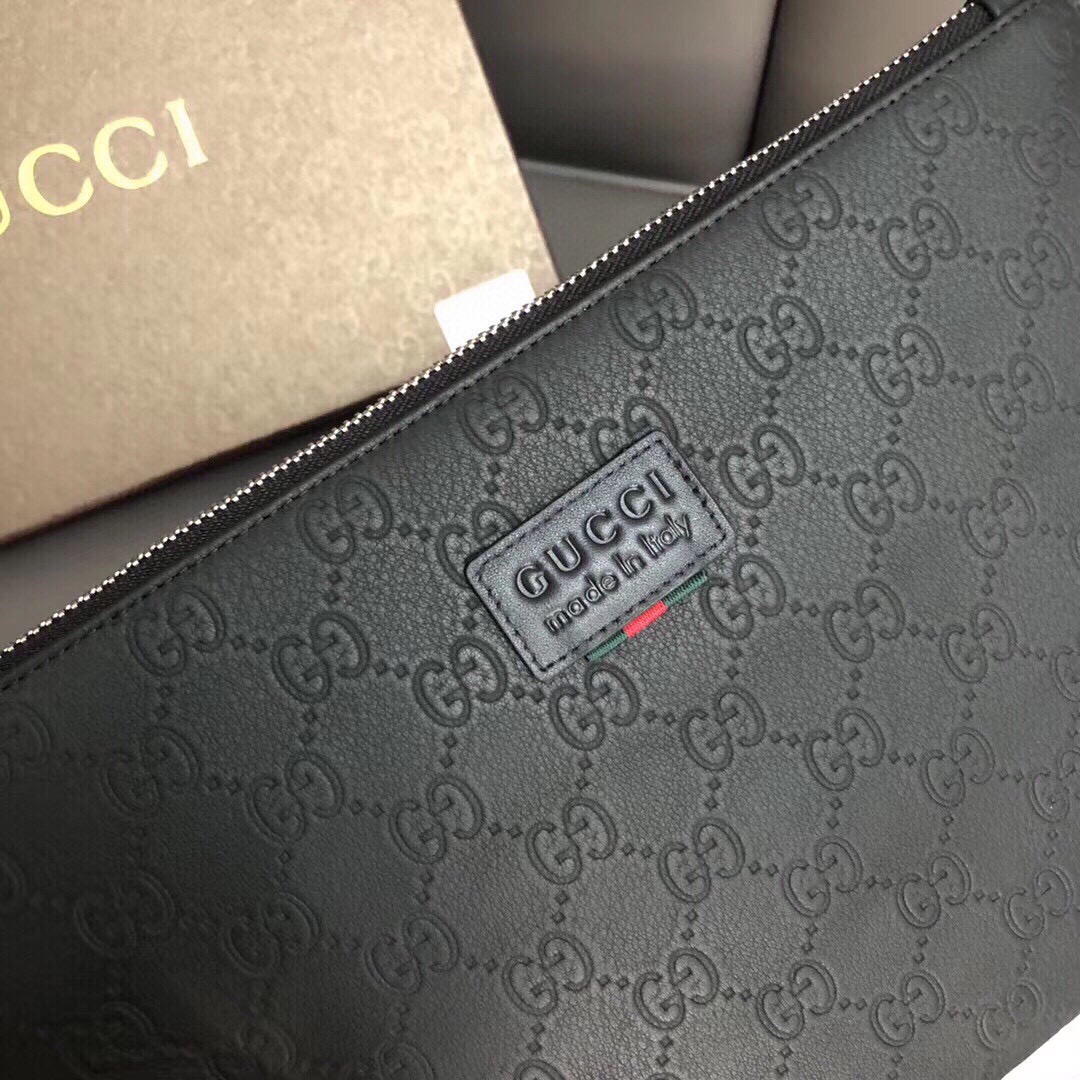 GUCCI グッチ 手帳型 メンズ 手渡し ブラック - 画像 4