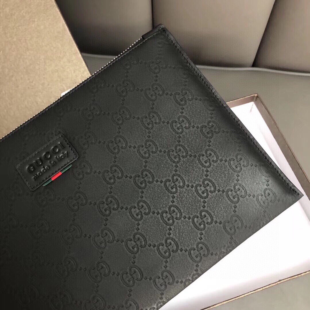 GUCCI グッチ 手帳型 メンズ 手渡し ブラック - 画像 5