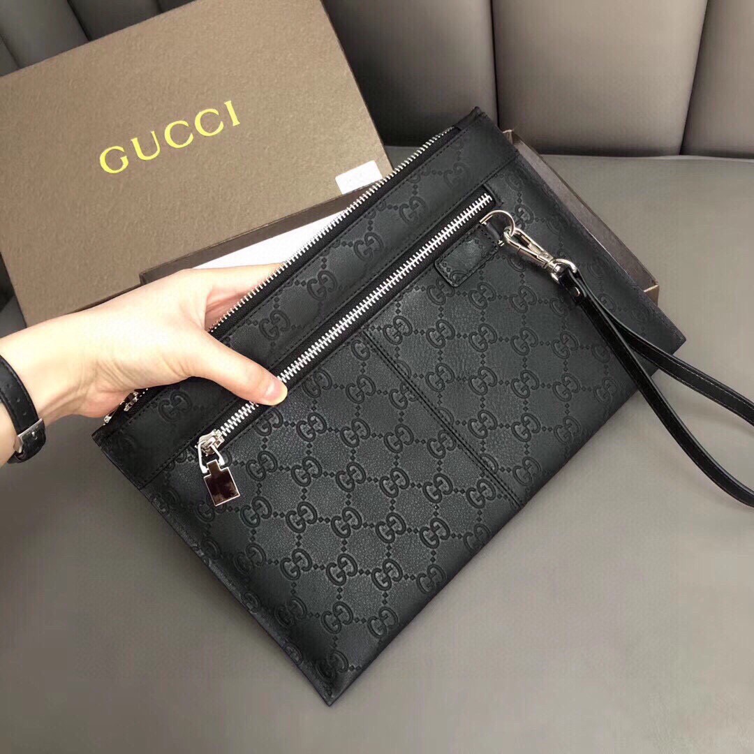 GUCCI グッチ 手帳型 メンズ 手渡し ブラック - 画像 6