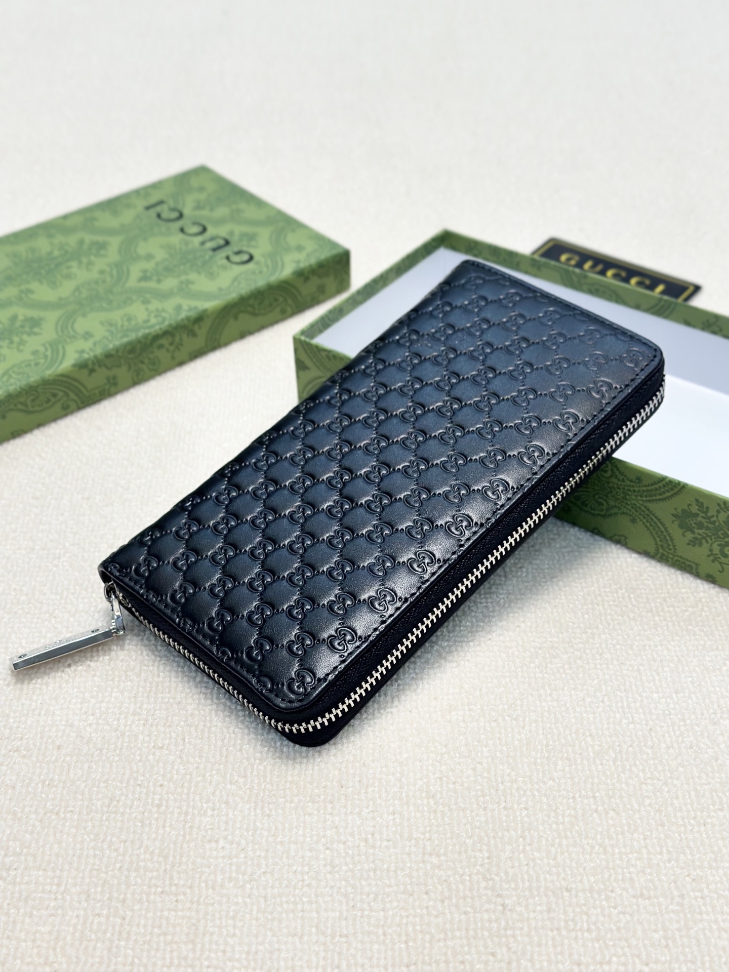 GUCCI グッチ 長財布 ザイツ ブラック - 画像 3