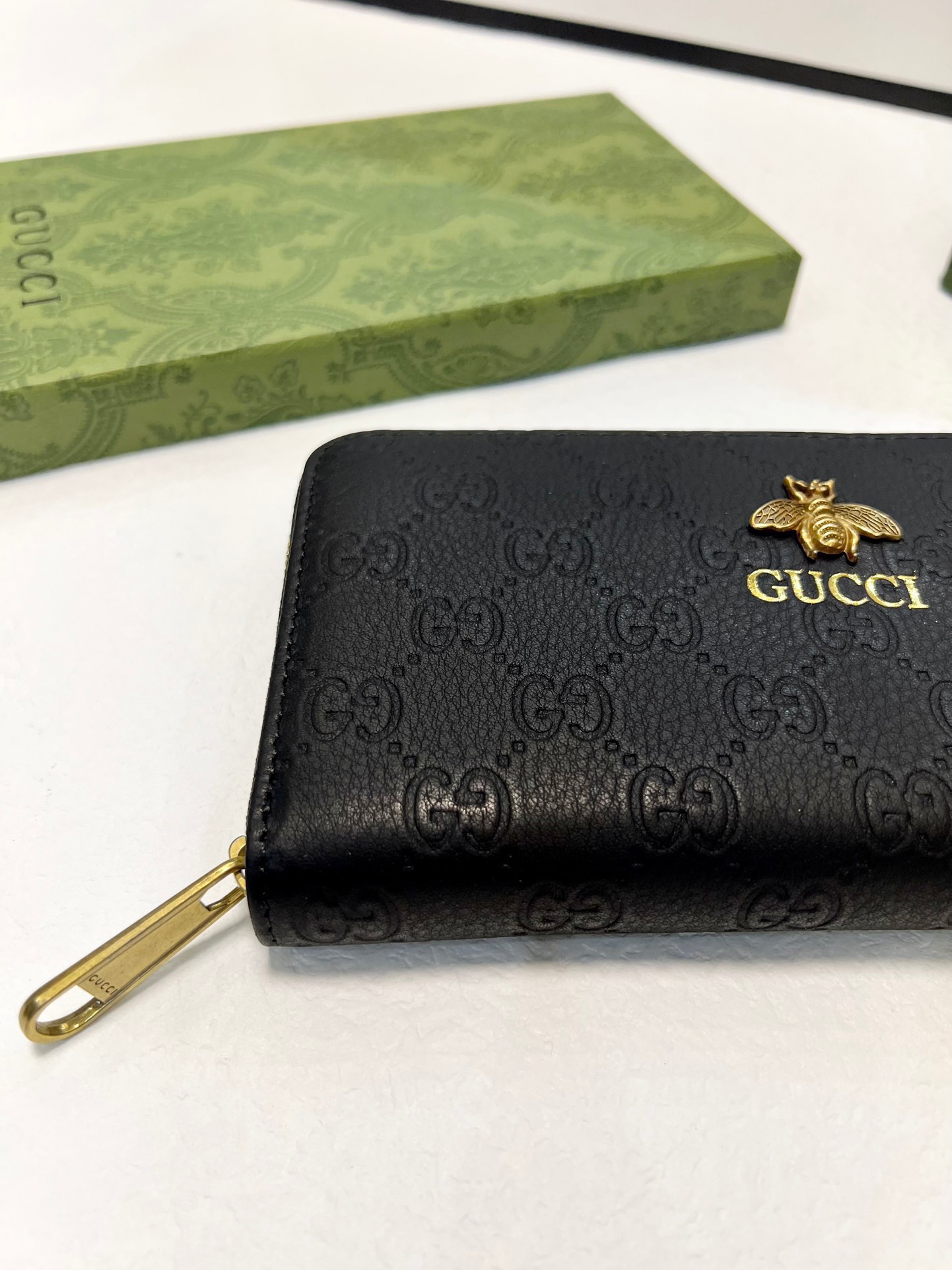 GUCCI グッチ 長財布 メンズ ロングウォレット 黒 ラウンドファスナー - 画像 8