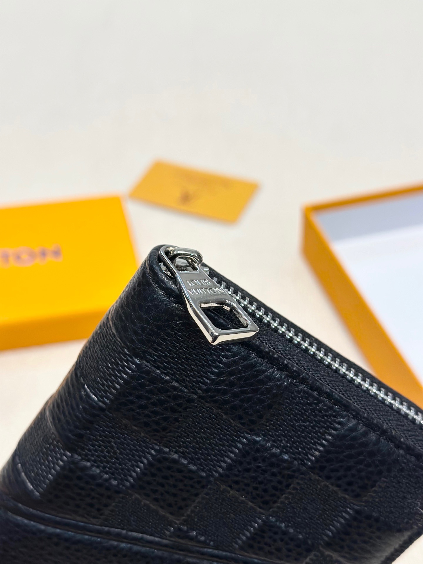 Louis Vuitton ルイヴィトン 長財布 ロングウォレット 黒 - 画像 6