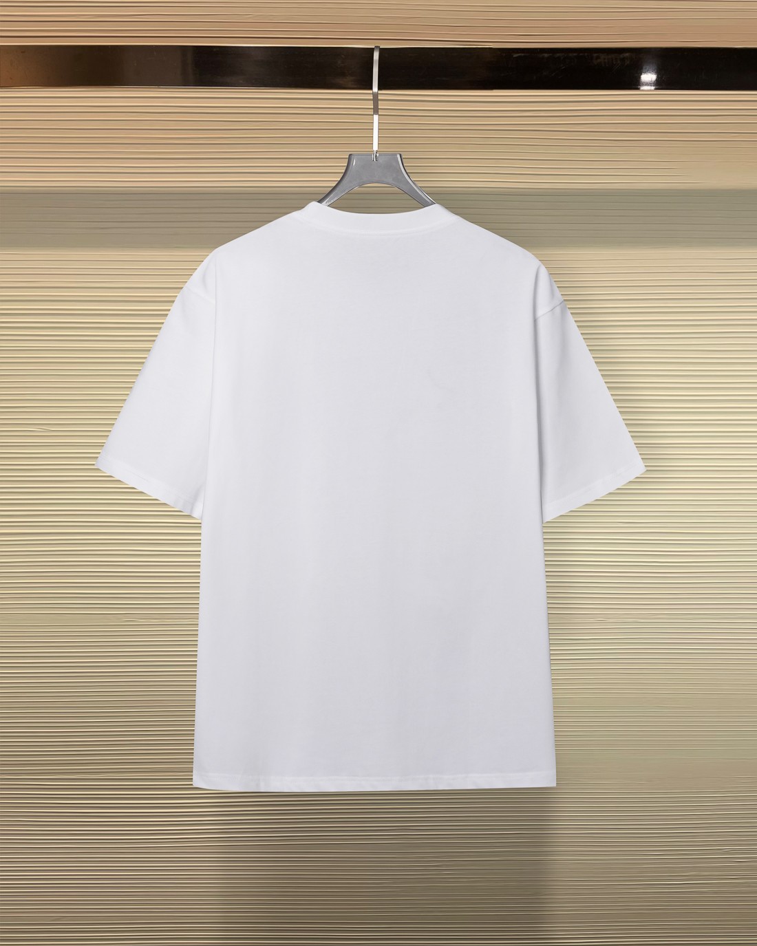 VERSACE ヴェルサーチ 綿100% ロゴ刺繍Tシャツ ホワイト - 画像 2