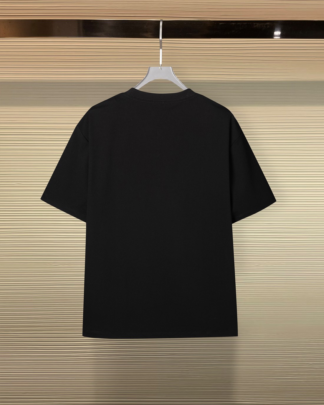 VERSACE ヴェルサーチ 綿100% 半袖Tシャツ メダリア刺繍 黒 - 画像 2
