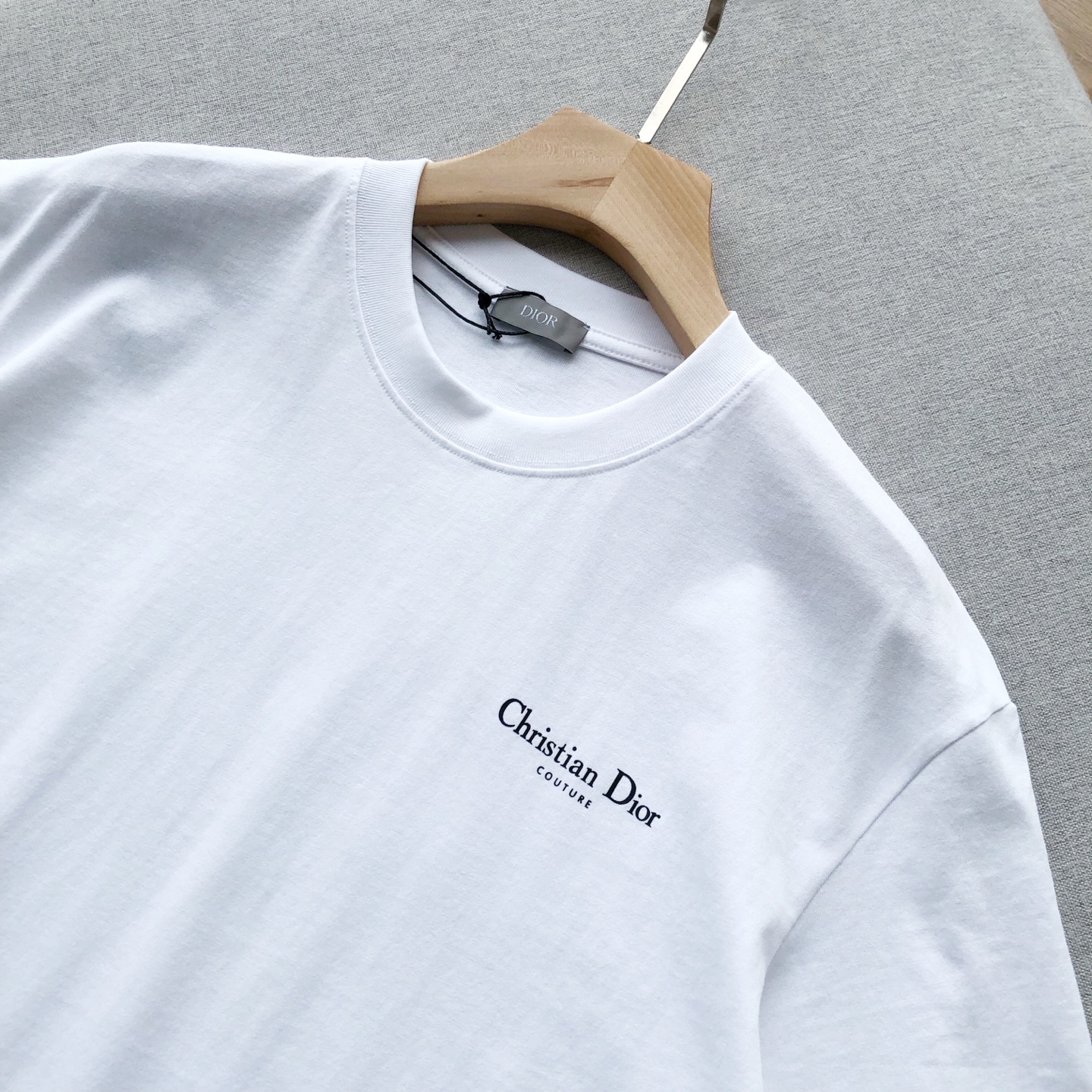 Dior コピー リングラ デザイン Tシャツ メンズ レディース 男女兼用 白 - 画像 3