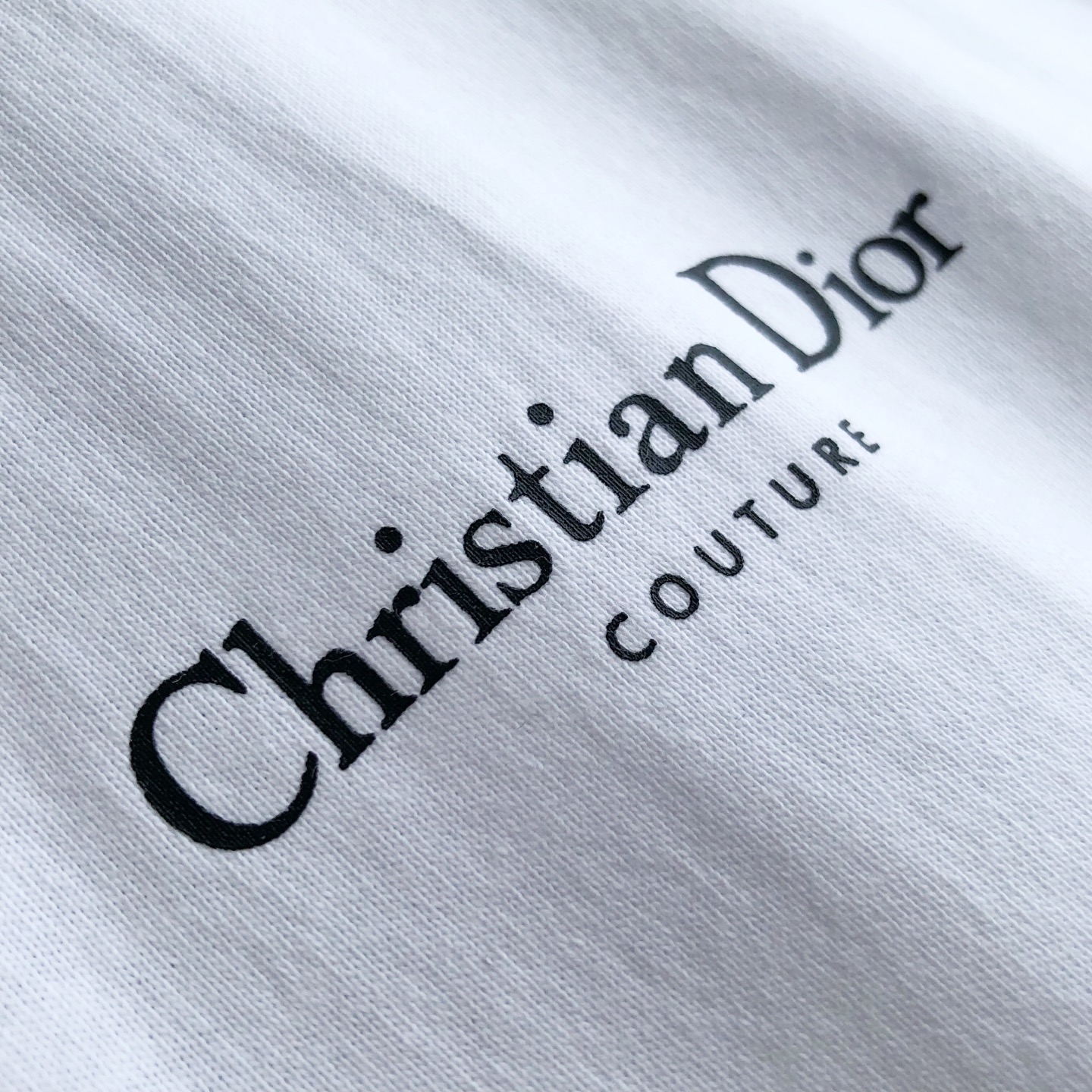 Dior コピー リングラ デザイン Tシャツ メンズ レディース 男女兼用 白 - 画像 4