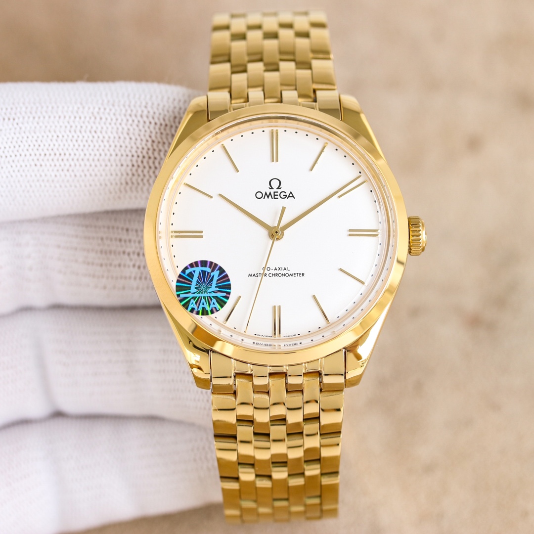 OMEGA オメガ ディアゴノ大三針 コピー 時計 スーパーコピー メンズ レディース ホワイト ブルー ブラウン - 画像 4