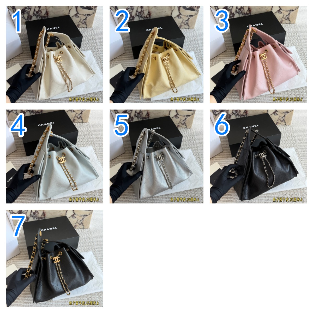 人気　CHANEL　シャネル25　スモール　ハンドバッグ　CHANEL25BAG　シャネル　バッグ　レディース　ボストンバッグ　7色