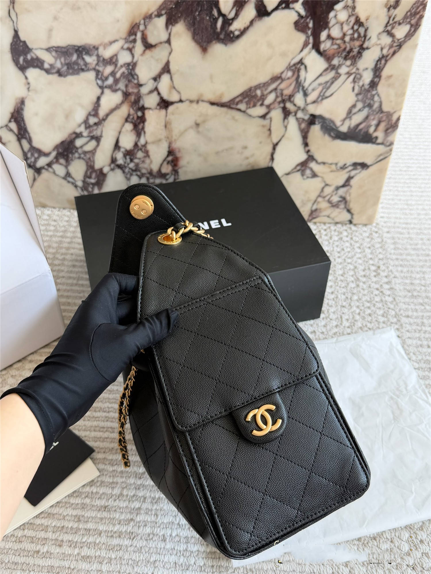 人気　CHANEL　シャネル25　スモール　ハンドバッグ　CHANEL25BAG　シャネル　バッグ　レディース　ボストンバッグ　7色 - 画像 11