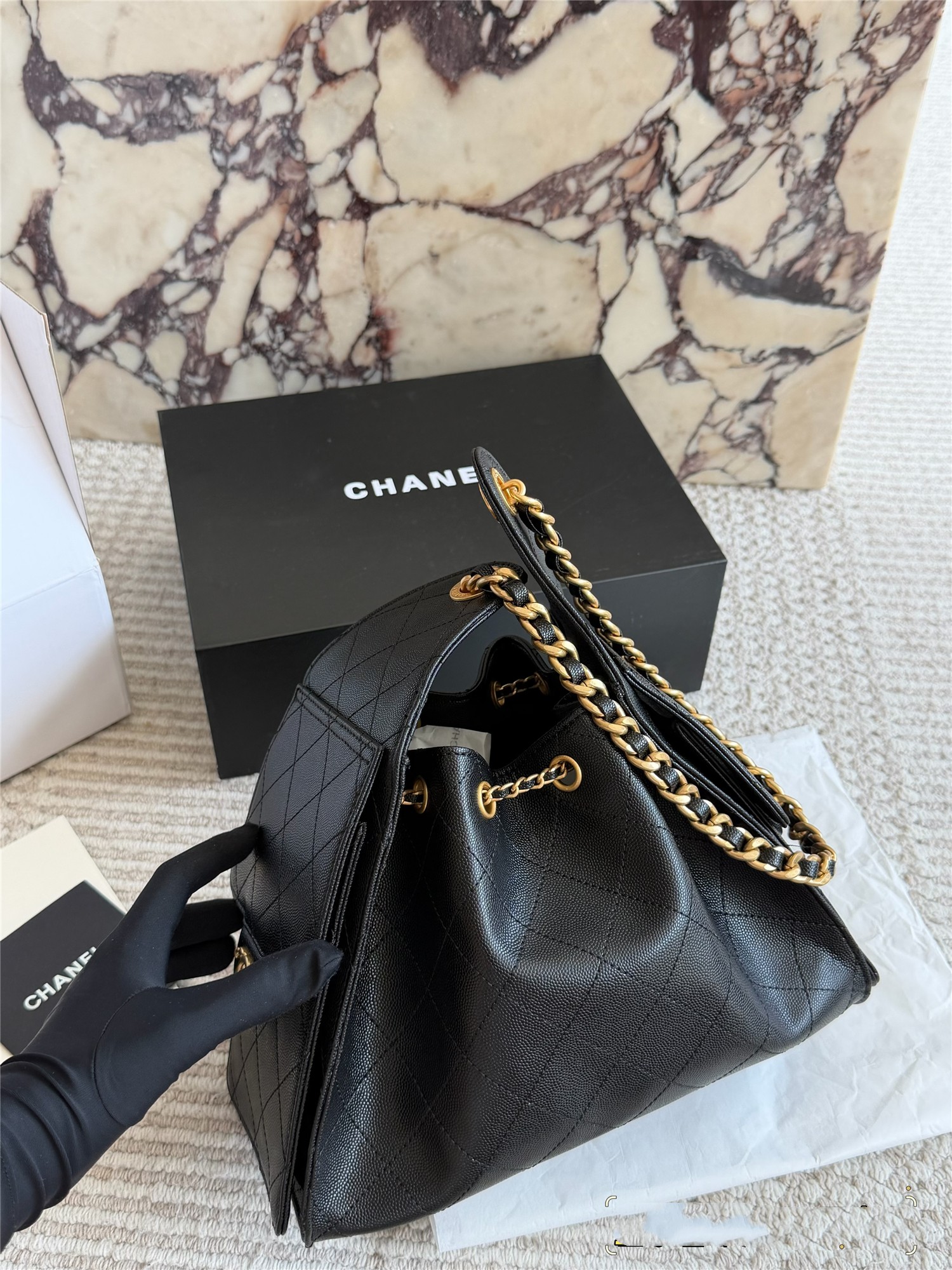 人気　CHANEL　シャネル25　スモール　ハンドバッグ　CHANEL25BAG　シャネル　バッグ　レディース　ボストンバッグ　7色 - 画像 9
