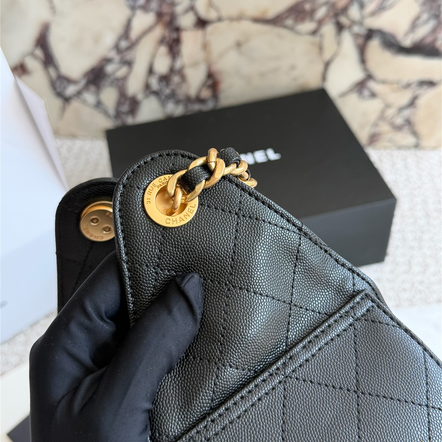 人気　CHANEL　シャネル25　スモール　ハンドバッグ　CHANEL25BAG　シャネル　バッグ　レディース　ボストンバッグ　7色 - 画像 13