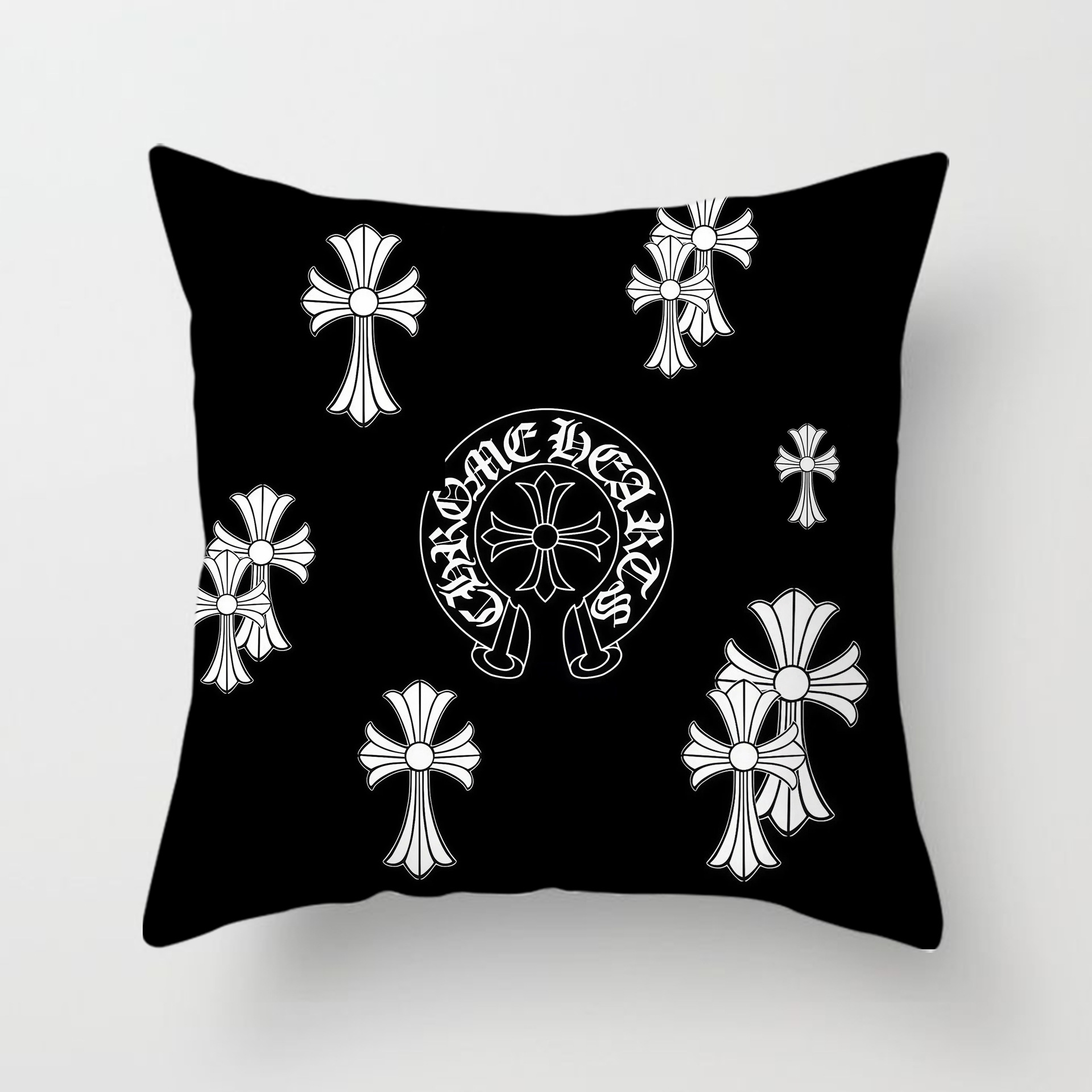 クロムハーツ　Chrome Hearts　クッションカバー 　クッション　中身あり　カバーリネン　ベルベット　ソファークッションインテリア　13色 - 画像 6