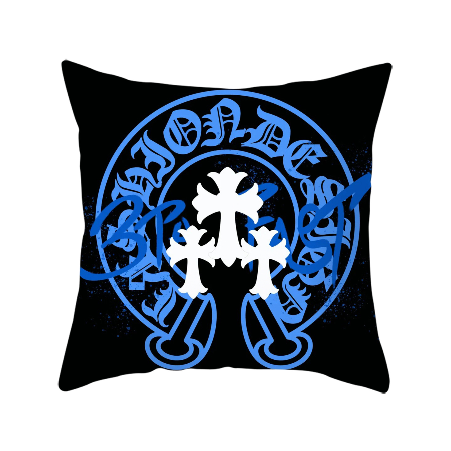 クロムハーツ　Chrome Hearts　クッションカバー 　クッション　中身あり　カバーリネン　ベルベット　ソファークッションインテリア　13色 - 画像 7