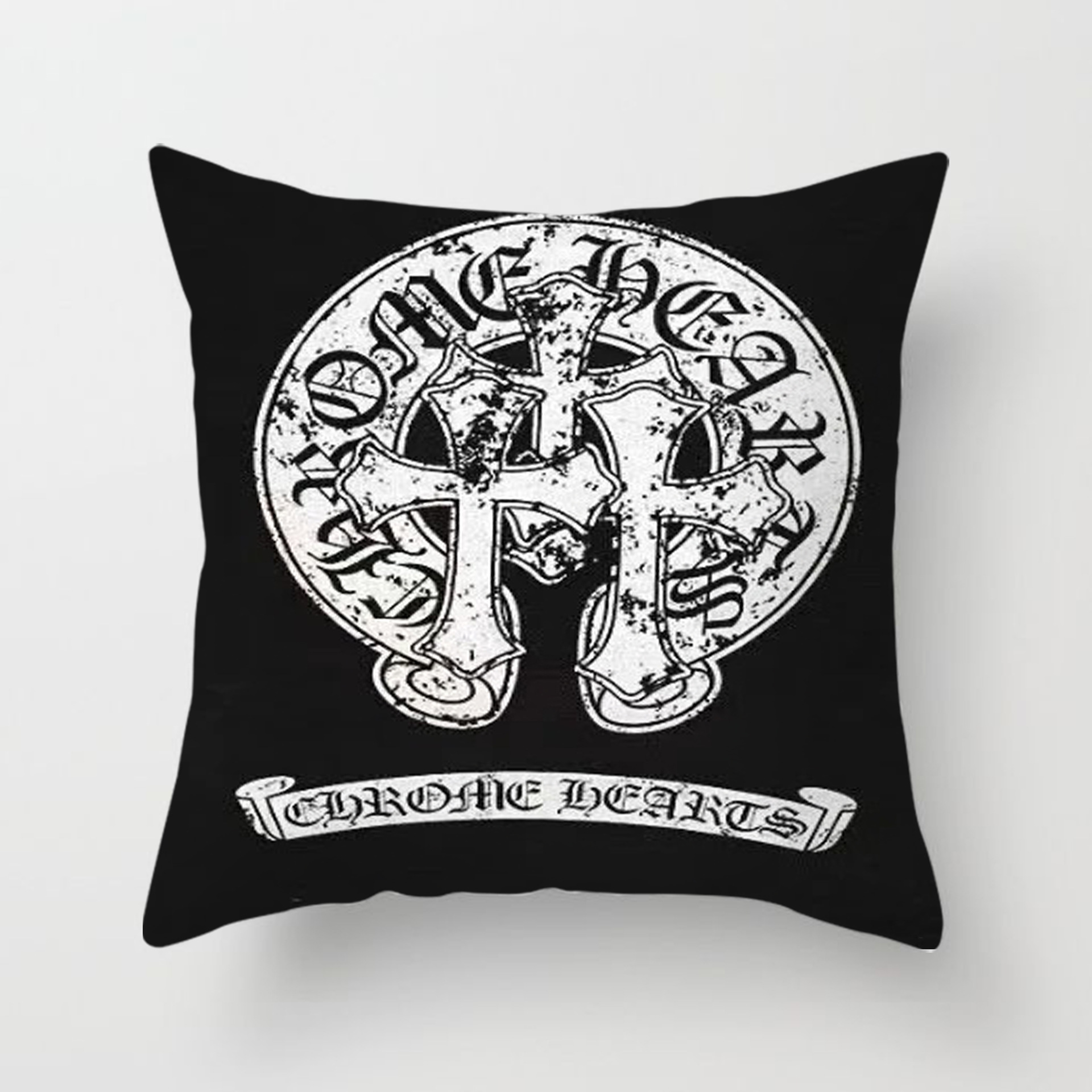 Chrome Hearts　クロムハーツカバー　クッションカバー 　クッション　中身あり　リネン/ベルベット　ソファークッションインテリア　14色 - 画像 14