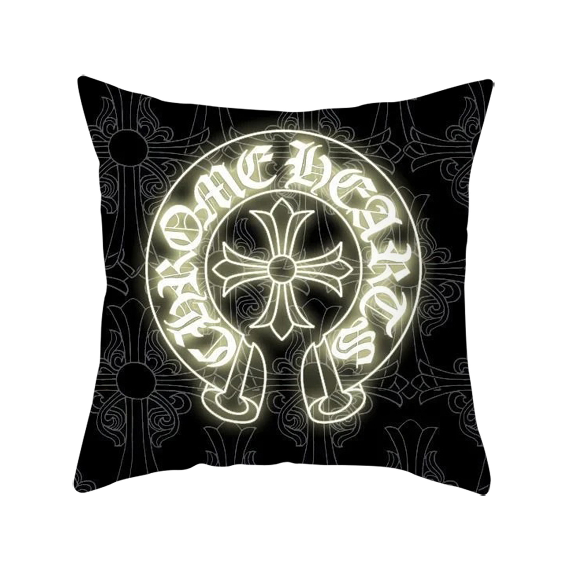 Chrome Hearts　クロムハーツカバー　クッションカバー 　クッション　中身あり　リネン/ベルベット　ソファークッションインテリア　14色 - 画像 9