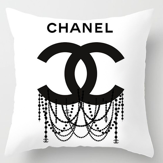 シャネル　CHANEL　クッションカバー　クッション　背当て/ベッド用/ソファー用/カー用品　装飾枕カバー　布団カバー　19色 - 画像 18