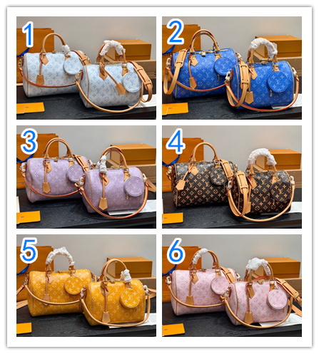 ルイヴィトン Louis Vuitton スピーディ･バンドリエール 25/30 ソフト Speedy Soft モノグラム ショルダーバッグ ハンドバッグ レディースバッグ 6色 - 画像 1