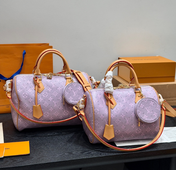 ルイヴィトン Louis Vuitton スピーディ･バンドリエール 25/30 ソフト Speedy Soft モノグラム ショルダーバッグ ハンドバッグ レディースバッグ 6色 - 画像 4