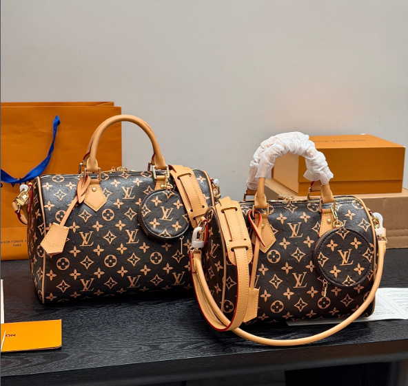 ルイヴィトン Louis Vuitton スピーディ･バンドリエール 25/30 ソフト Speedy Soft モノグラム ショルダーバッグ ハンドバッグ レディースバッグ 6色 - 画像 5
