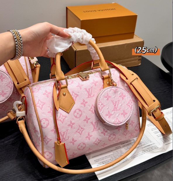 ルイヴィトン　Louis Vuitton　スピーディ･バンドリエール 25/30 ソフト　Speedy Soft　モノグラム　ショルダーバッグ　ハンドバッグ　レディースバッグ　6色 - 画像 8