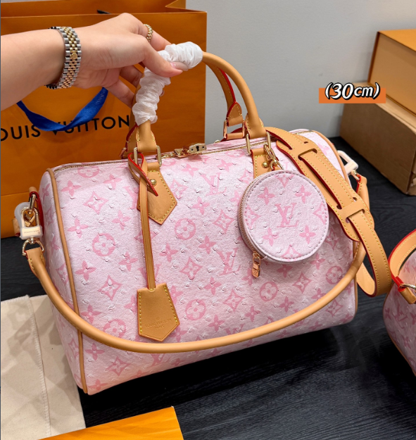 ルイヴィトン　Louis Vuitton　スピーディ･バンドリエール 25/30 ソフト　Speedy Soft　モノグラム　ショルダーバッグ　ハンドバッグ　レディースバッグ　6色 - 画像 9