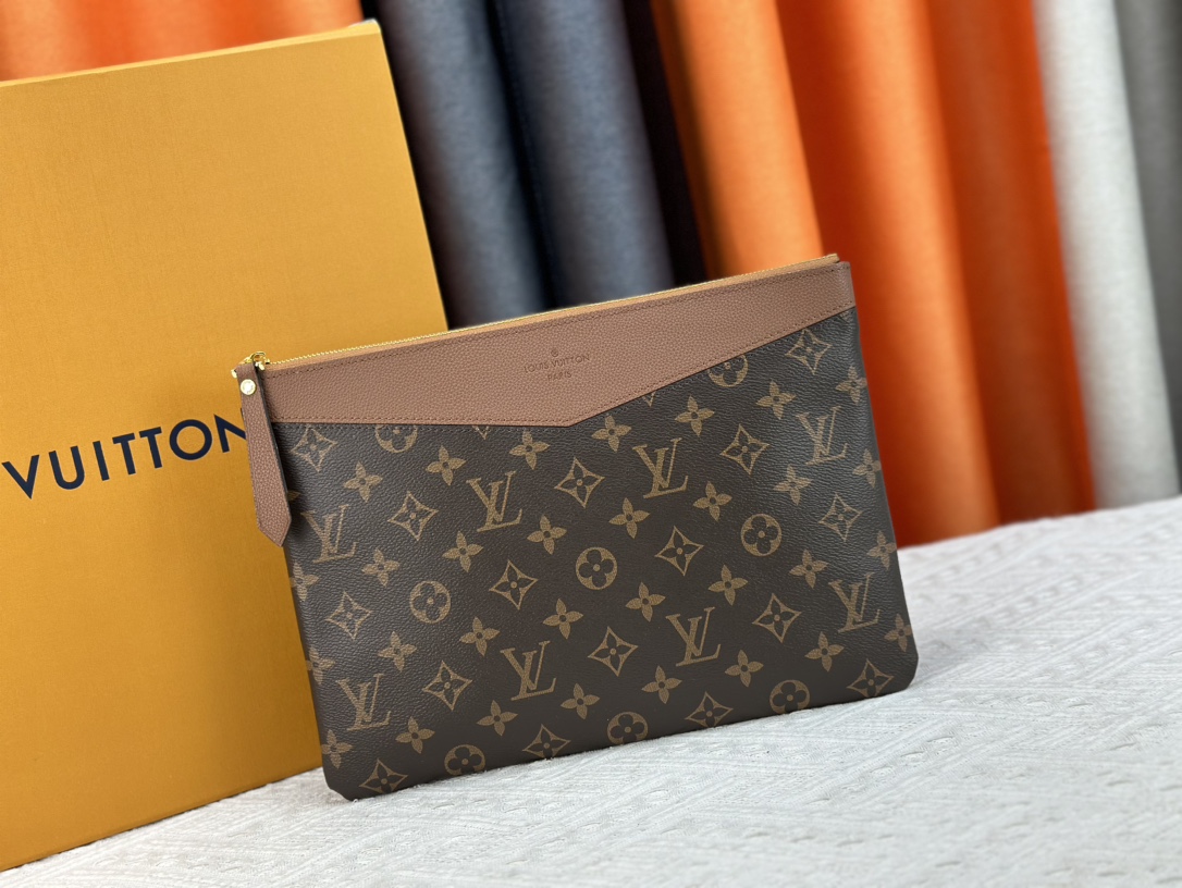 Louis Vuitton　ルイヴィトン　ポシェット パラス　ポーチ　クラッチバッグ　バッグインバッグ　モノグラム/ダミエ　レディース　メンズ　8色 - 画像 4