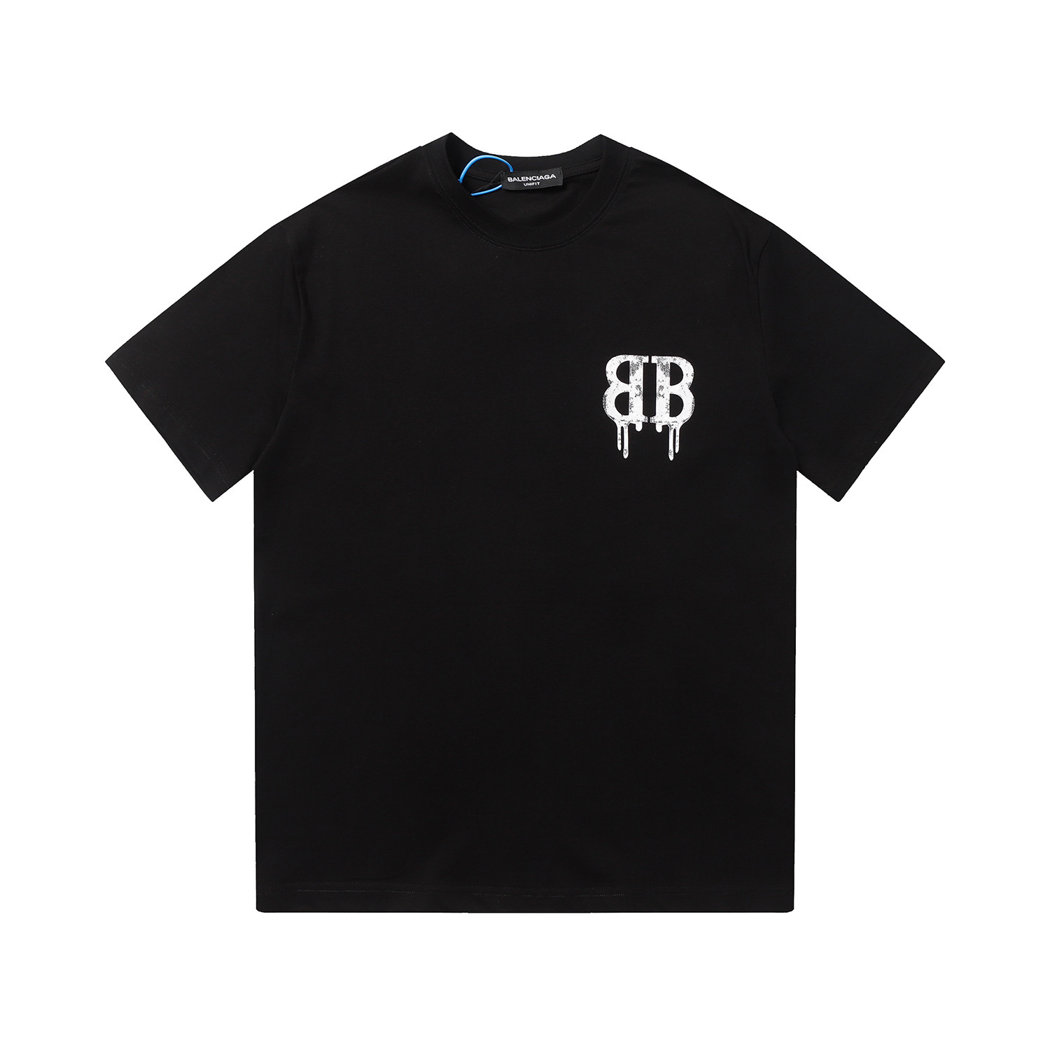 BALENCIAGA　バレンシアガ　プリントシャツ　クルーネック　メンズ　Tシャツ　T-shirt　2色