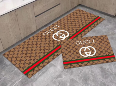 GUCCI　グッチカーペット　人気　マット　キッチンマット/トイレ/ベッドルーム/浴室/新居絨毯　ウォッシャブル　2つサイズ選択