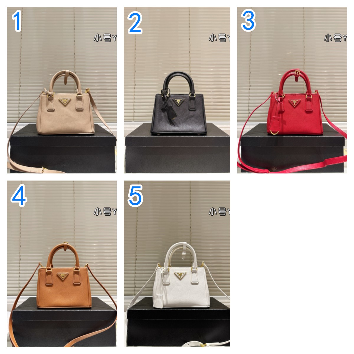 PRADA　GALLERIA　プラダ　ガレリア　ミニバッグ　ハンドバッグ　トートバッグ　ショルダーバッグ　レディースバッグ　6色