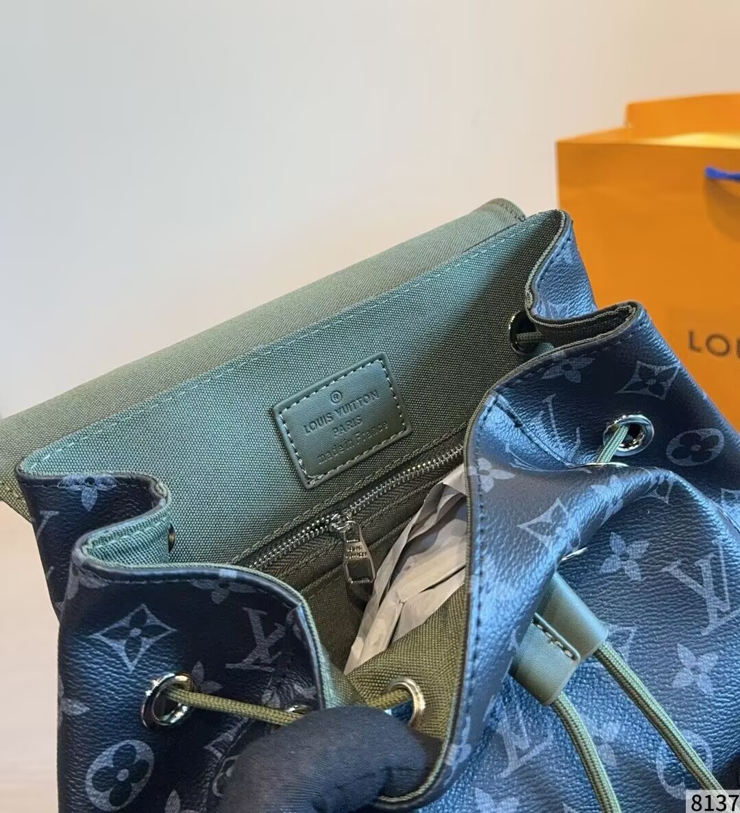 新品　ルイヴィトン　LOUIS VUITTON　クリストファー MM　リュックサック　バックパック　フォールコレクション　メンズバッグ - 画像 8