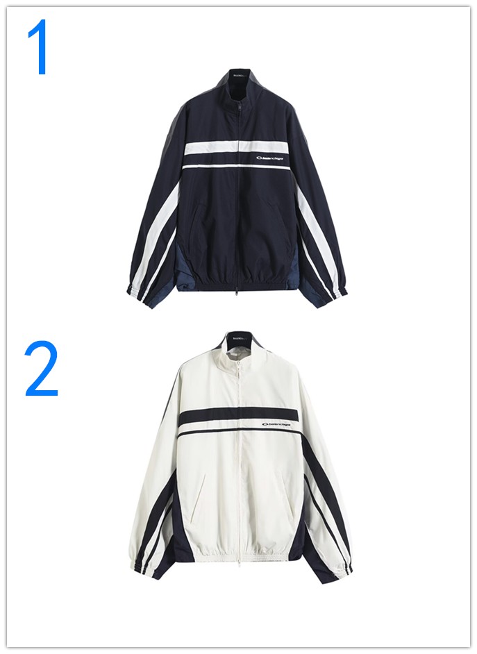 BALENCIAGA バレンシアガ ジャージー ブラック/ホワイト　セットアップ