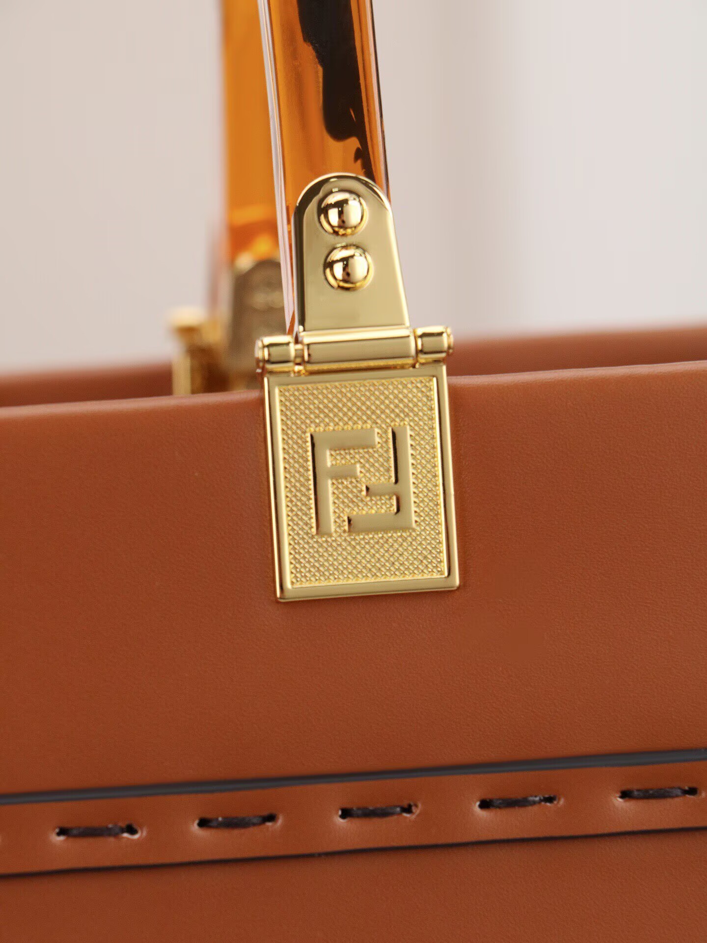 FENDI　フェンディ　サンシャイン ミディアム　shine tote　レザーショッパー　トートバッグ　手提げ　ショルダーバッグ　3色選択可 - 画像 10