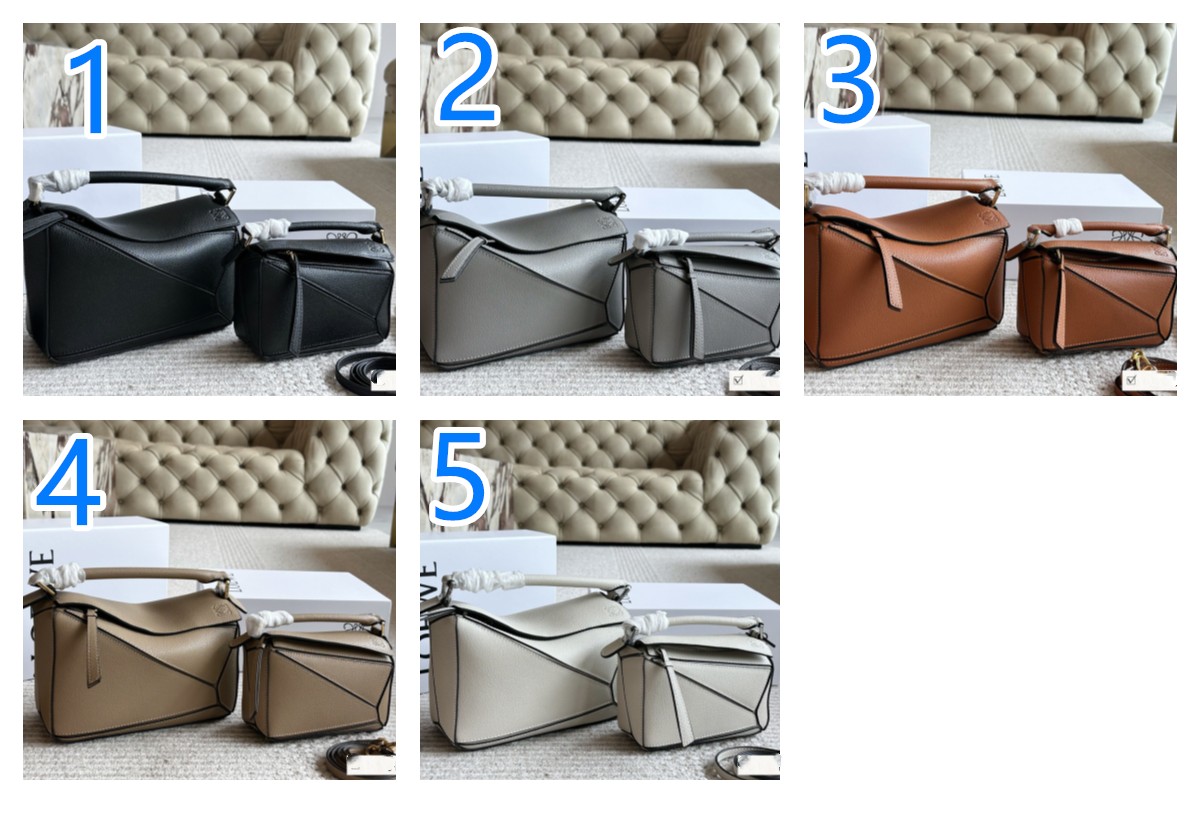 LOEWE　ロエベ　パズル エッジ バッグ　ミニ/スモール　Puzzle Edge Bag　レディース　ハンドバッグ　ショルダーバッグ　5色