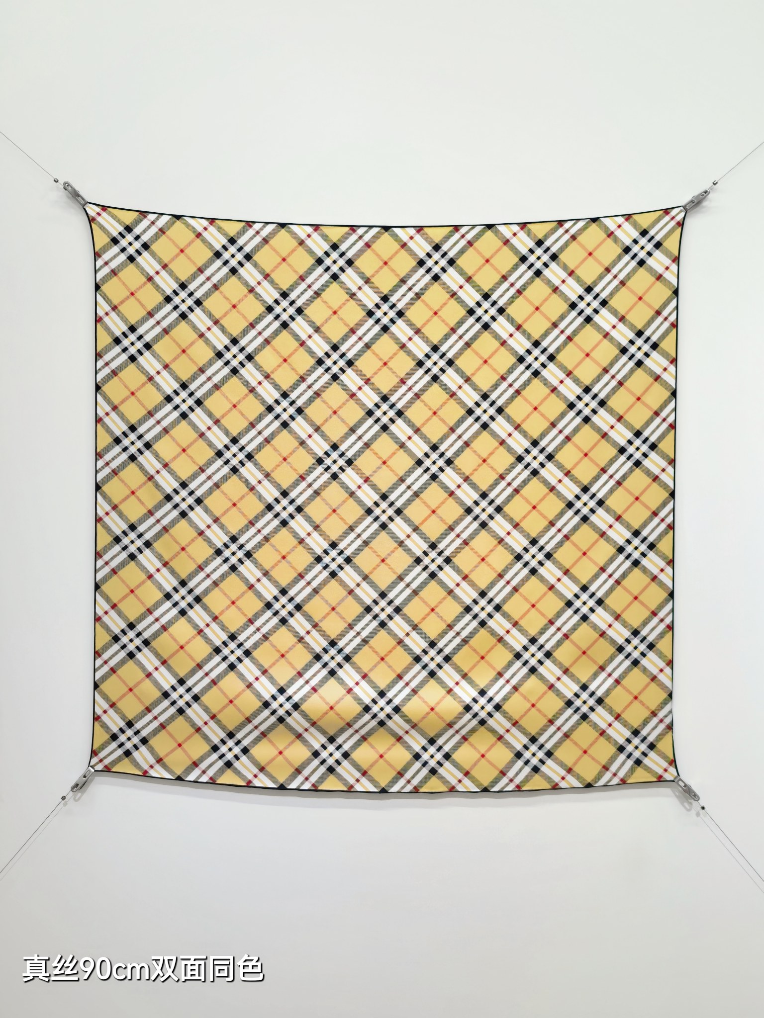 BURBERRY バーバリー スカーフ 真丝90cm双面同色 多色展開