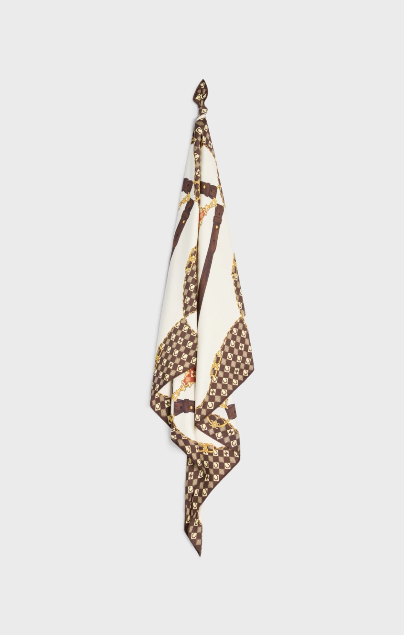 CELINE セリーヌ スカーフ シルク90cm ファッション 多色展開 - 画像 6