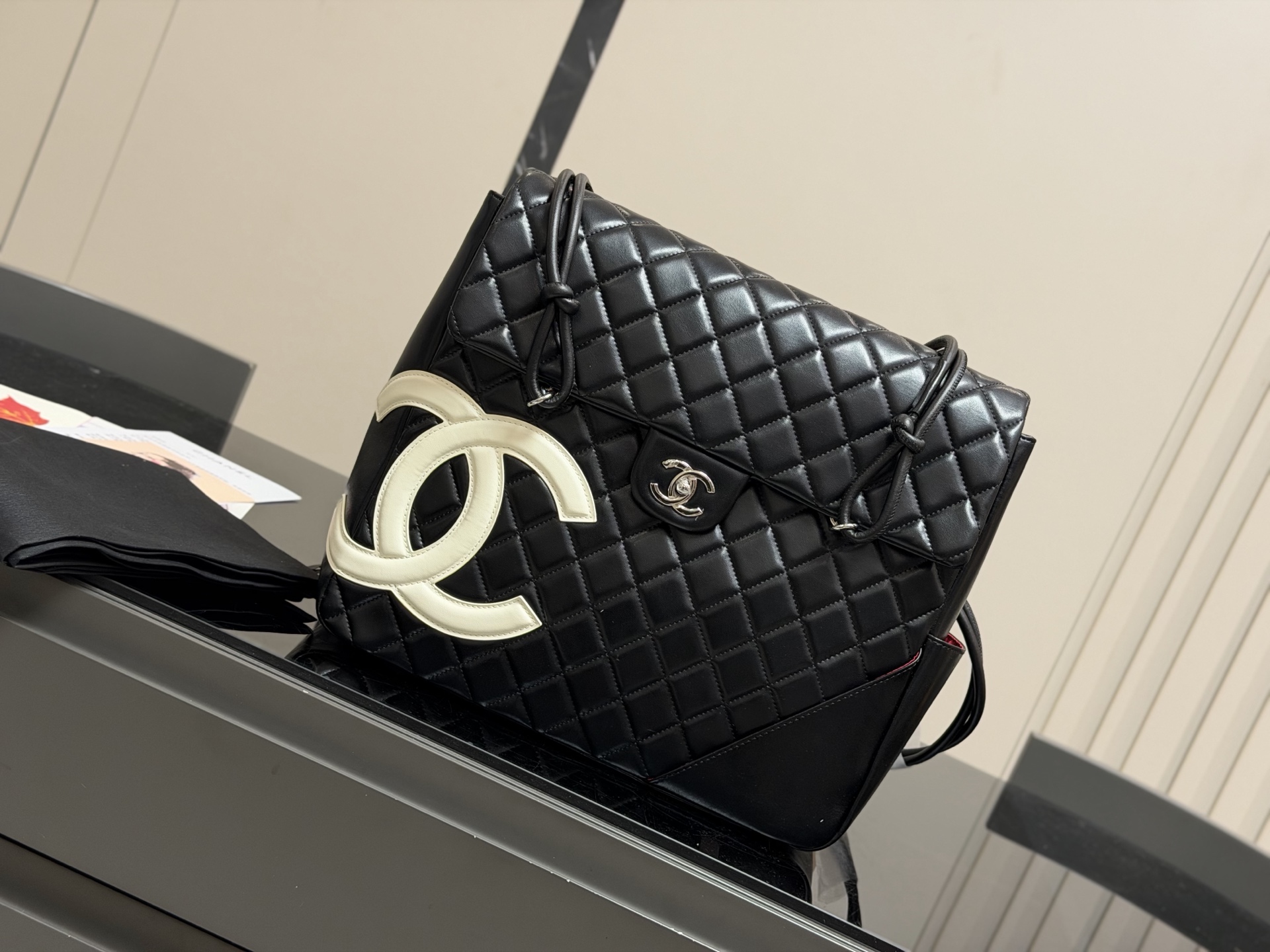 CHANEL　シャネル　カンボンライン　ショルダーバッグ　 ラムスキン　ココマーク　4色 - 画像 5