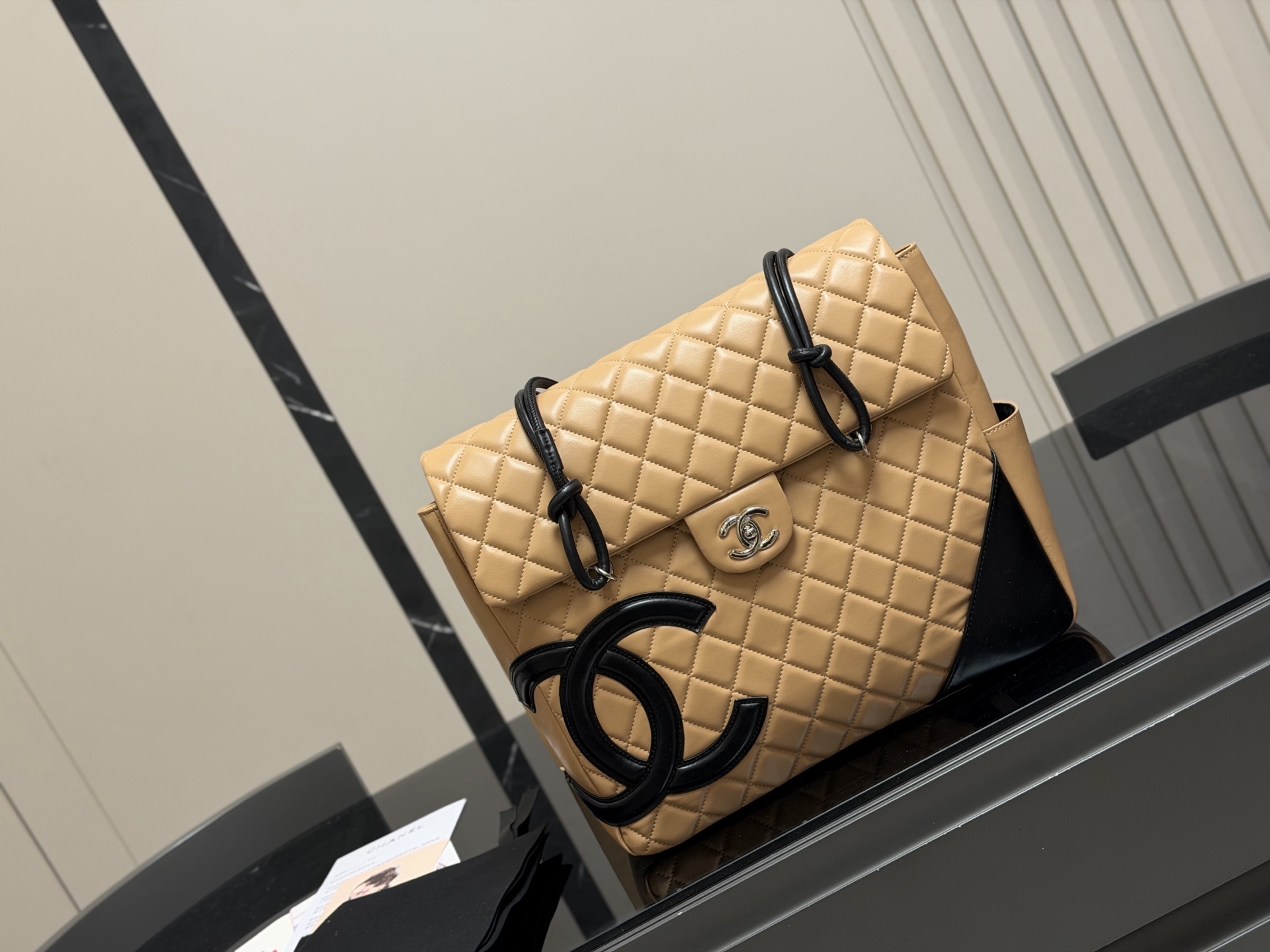 CHANEL　シャネル　カンボンライン　ショルダーバッグ　 ラムスキン　ココマーク　4色 - 画像 4