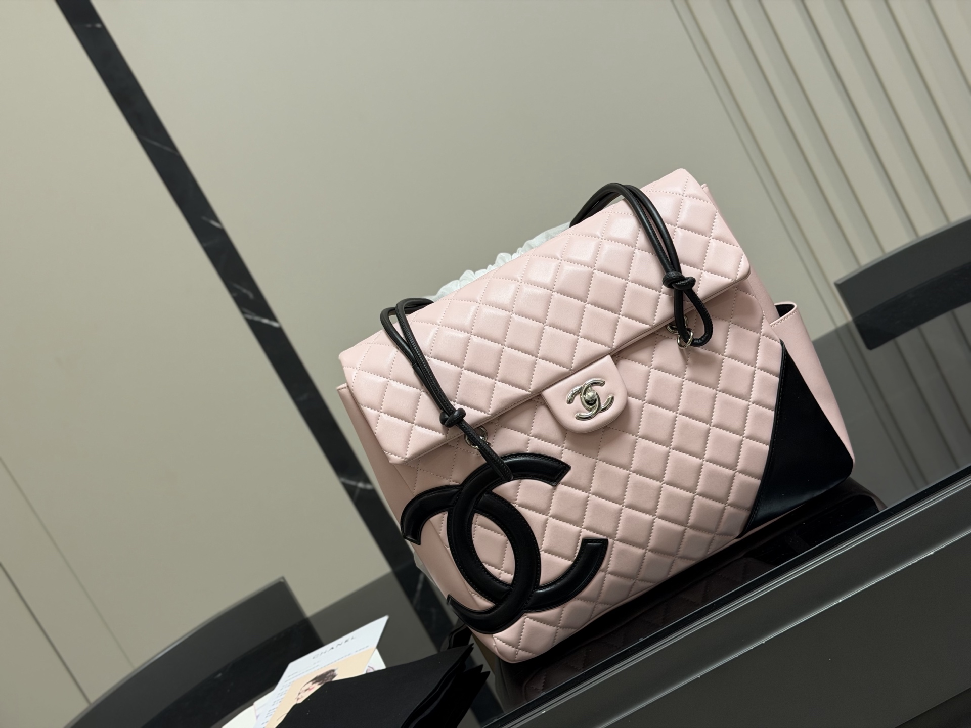 CHANEL　シャネル　カンボンライン　ショルダーバッグ　 ラムスキン　ココマーク　4色 - 画像 3