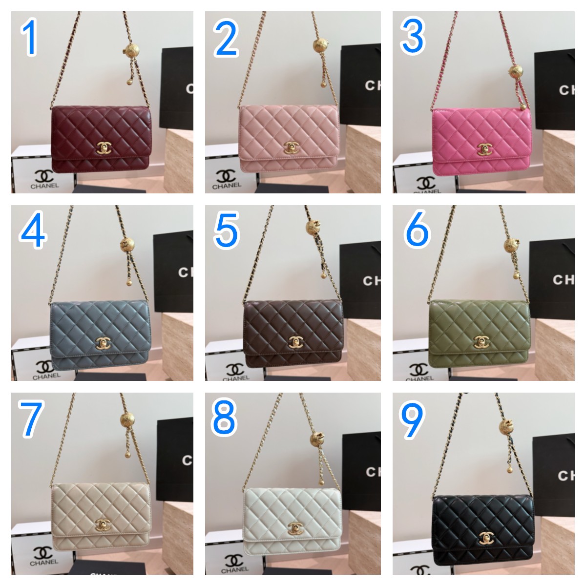 シャネルココボール  CHANEL チェーンウォレット ホイッスル型  19×11cm 💼✨