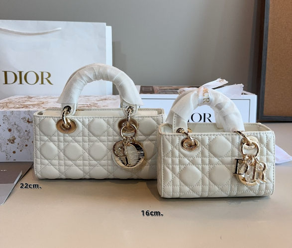 日本未入荷 流行りの横長型\tDior\tDioriviera Lady D-Joyバック ディオール“横長シルエットのレディ ディオール”「レディ D-JOY