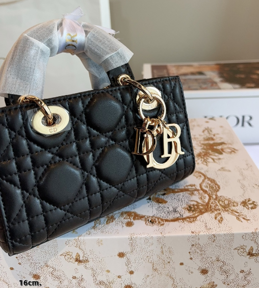 【即完売!!】Dior レディース バック スモール DIOR | Lady Dior My ABCDior バッグ スモール カナージュ