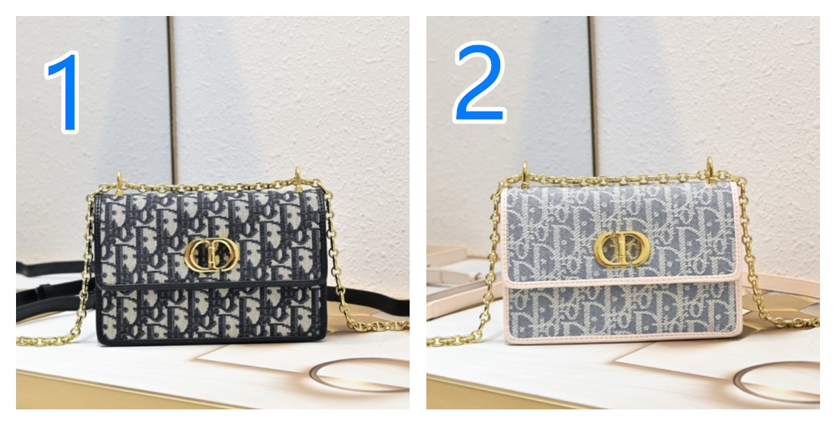 ディオール　Dior　MISS CARO ミニバッグ　オブリークバッグ　チェーン ショルダーバッグ　マイクロバッグ　レディース　2色