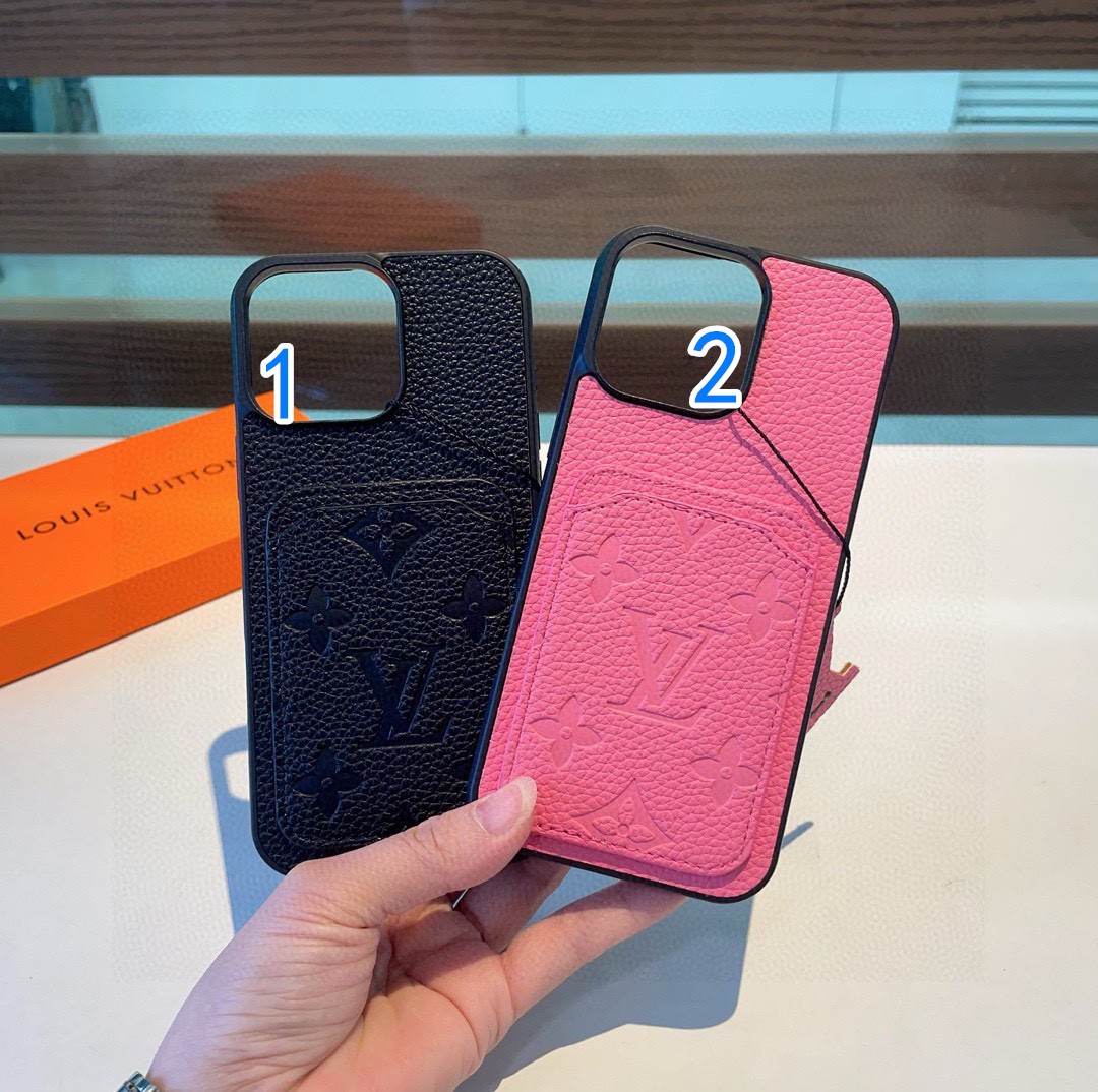 iPhoneケースLouis Vuitton iPhoneケース 2色入 カード収納付き 📱