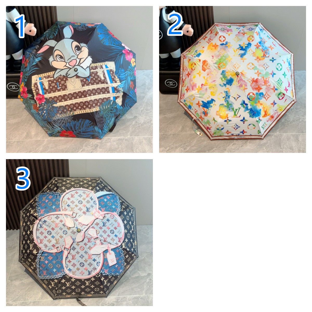 Louis Vuitton モノグラム　折りたたみ傘 yukishop【激安コピー通販】 / ルイヴィトンLOUIS VUITTON LV