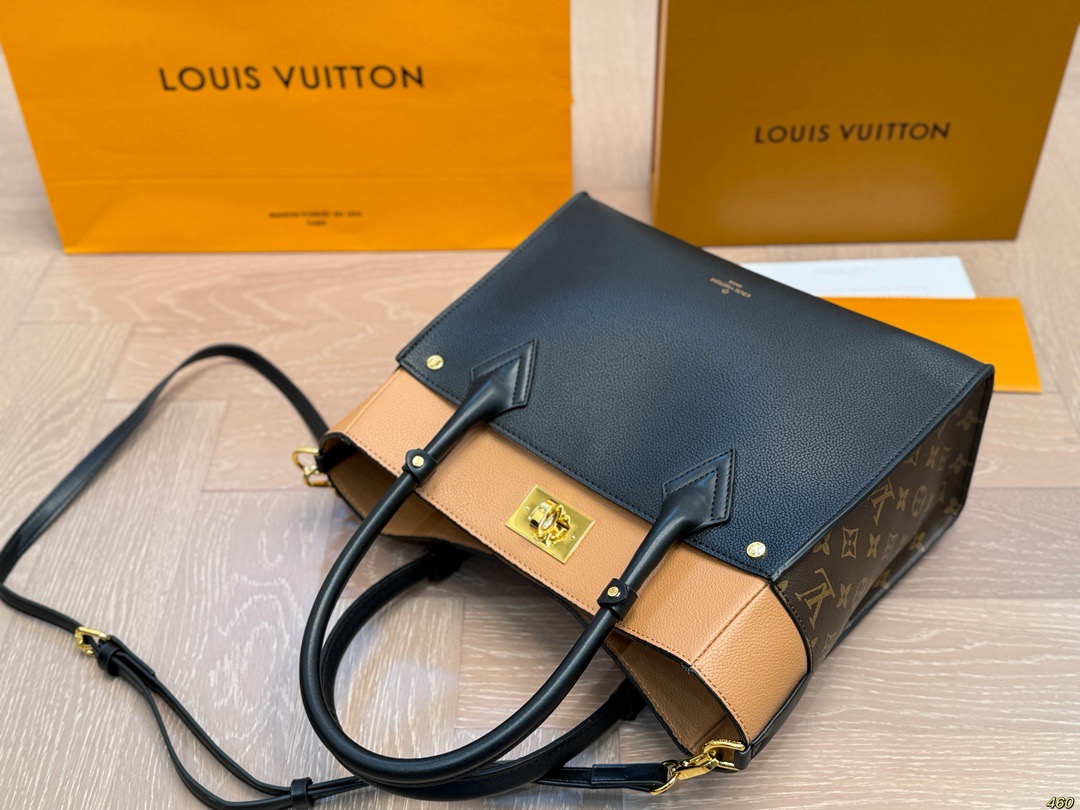 ルイヴィトン ハンドバッグ　レディース　ショルダーバッグ 　ルイヴィトン　LOUIS VUITTON　On My Side　オンマイサイド　4色 - 画像 6