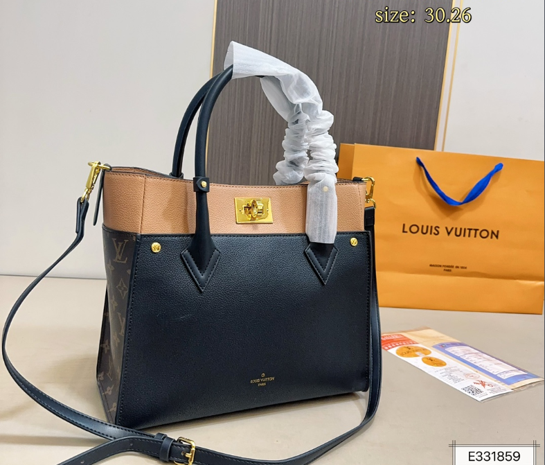 ルイヴィトン ハンドバッグ　レディース　ショルダーバッグ 　ルイヴィトン　LOUIS VUITTON　On My Side　オンマイサイド　4色 - 画像 5