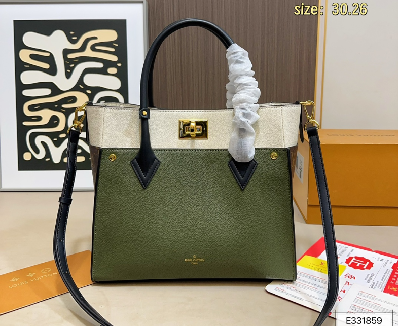 ルイヴィトン ハンドバッグ　レディース　ショルダーバッグ 　ルイヴィトン　LOUIS VUITTON　On My Side　オンマイサイド　4色 - 画像 2