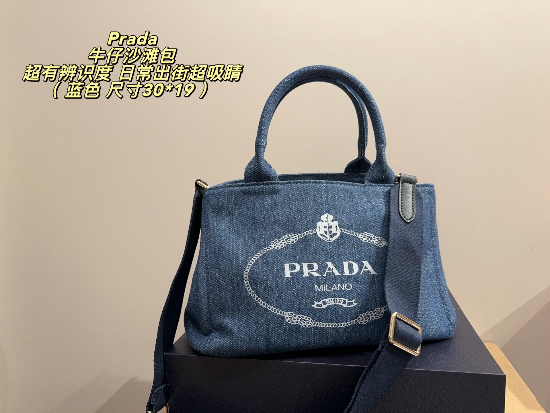 限定　PRADA　プラダカナパ　レディースカバン　バッグ　トートバッグ　ショルダーバッグ　4色 - 画像 5