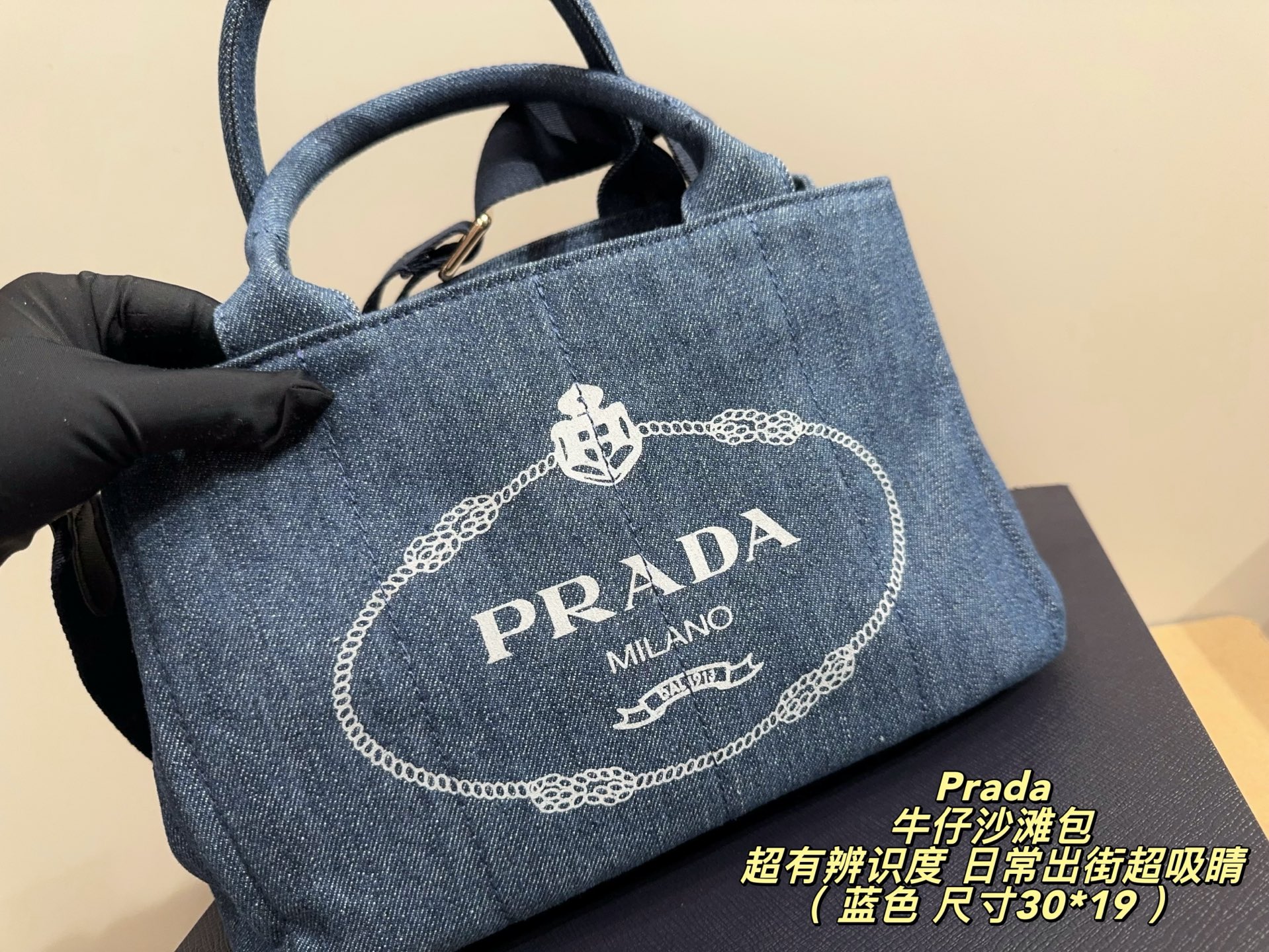限定　PRADA　プラダカナパ　レディースカバン　バッグ　トートバッグ　ショルダーバッグ　4色 - 画像 8