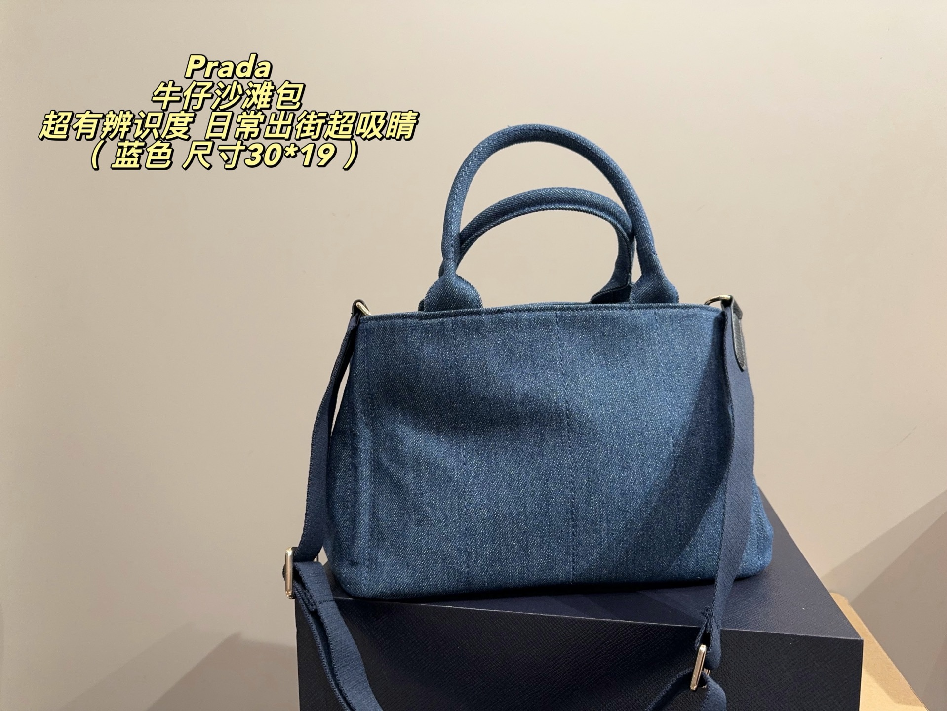 限定　PRADA　プラダカナパ　レディースカバン　バッグ　トートバッグ　ショルダーバッグ　4色 - 画像 6